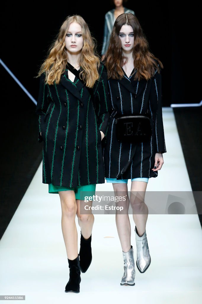 Emporio Armani - Runway - Milan Fashion Week Fall/Winter 2018/19