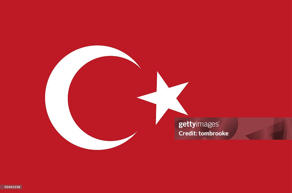 Turkey Flag (Vector)