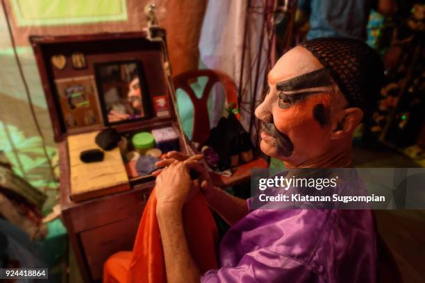 old chinese opera - chinese opera in thailand stock pictures, royalty-free photos & images