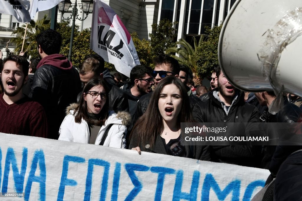 GREECE-ECONOMY-DEBT-PROTEST