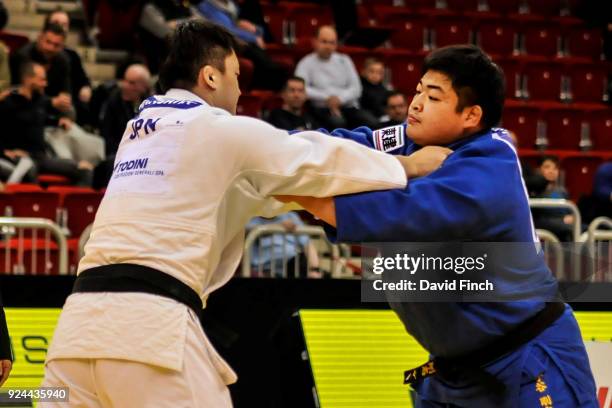 The over 100kg final between Hisayoshi Harasawa and Takeshi Ojitani, both from Japan, was a disaster that resulted in both being disqualified for...