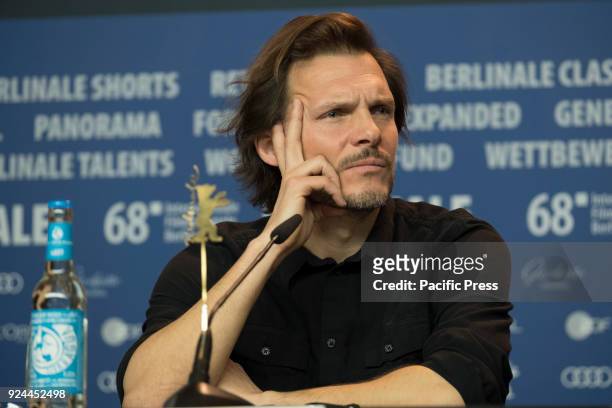 Michal Englert at the 'Mug' press conference during the 68th Berlinale International Film Festival Berlin at Grand Hyatt Hotel.