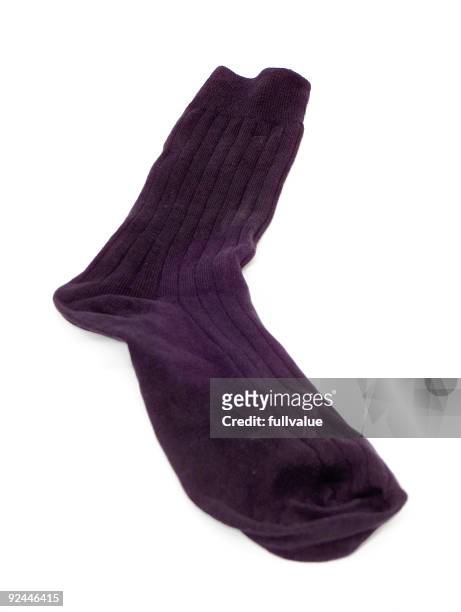black sock - lost sock stock pictures, royalty-free photos & images