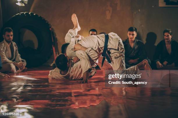 brazilian jujitsu - jujitsu stock pictures, royalty-free photos & images