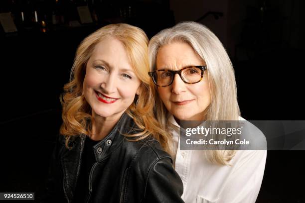 Actress Patricia Clarkson and director Sally Potter are photographed for Los Angeles Times on February 12, 2018 in New York City. PUBLISHED IMAGE....