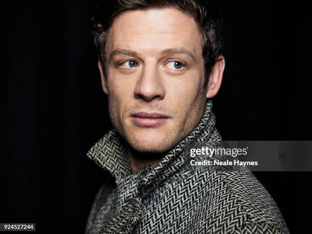 Actor James Norton is photographed for the Times on December 19, 2017 in London, England.