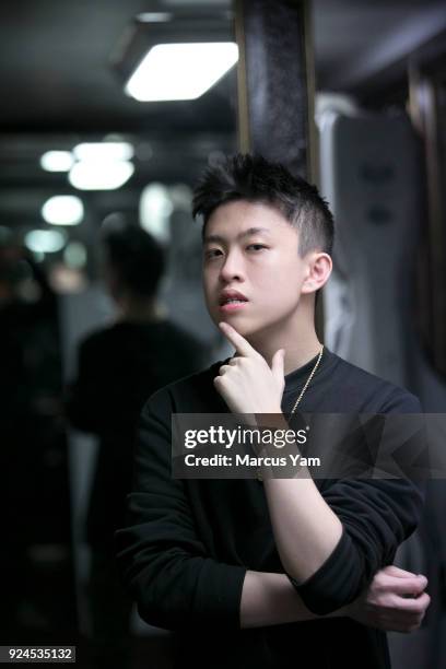Indonesian rapper Rich Brian is photographed for Los Angeles Times Magazine on February 10, 2018 in Los Angeles, California. PUBLISHED IMAGE. CREDIT...