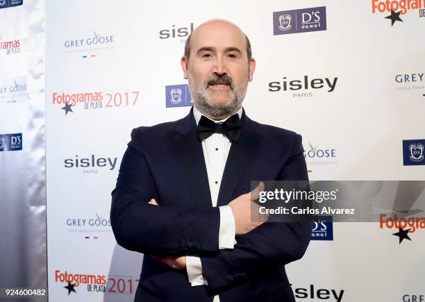 Javier Camara attends 'Fotogramas Awards' at Joy Eslava on February 26, 2018 in Madrid, Spain.