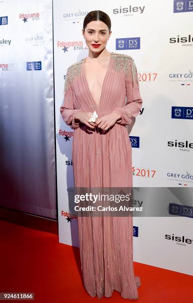 Barbara Lennie attends 'Fotogramas Awards' at Joy Eslava on February 26, 2018 in Madrid, Spain.