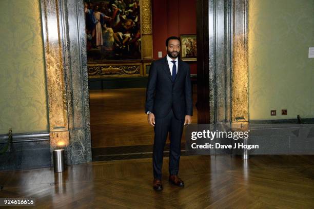 Chiwetel Ejiofor attends the 'Mary Magdalene' special screening held at The National Gallery on February 26, 2018 in London, England.