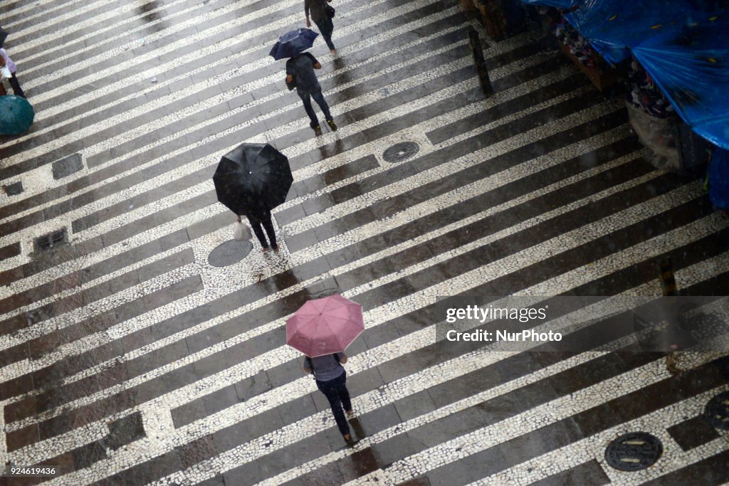 Rainy Day in Sao Paulo, Brazil