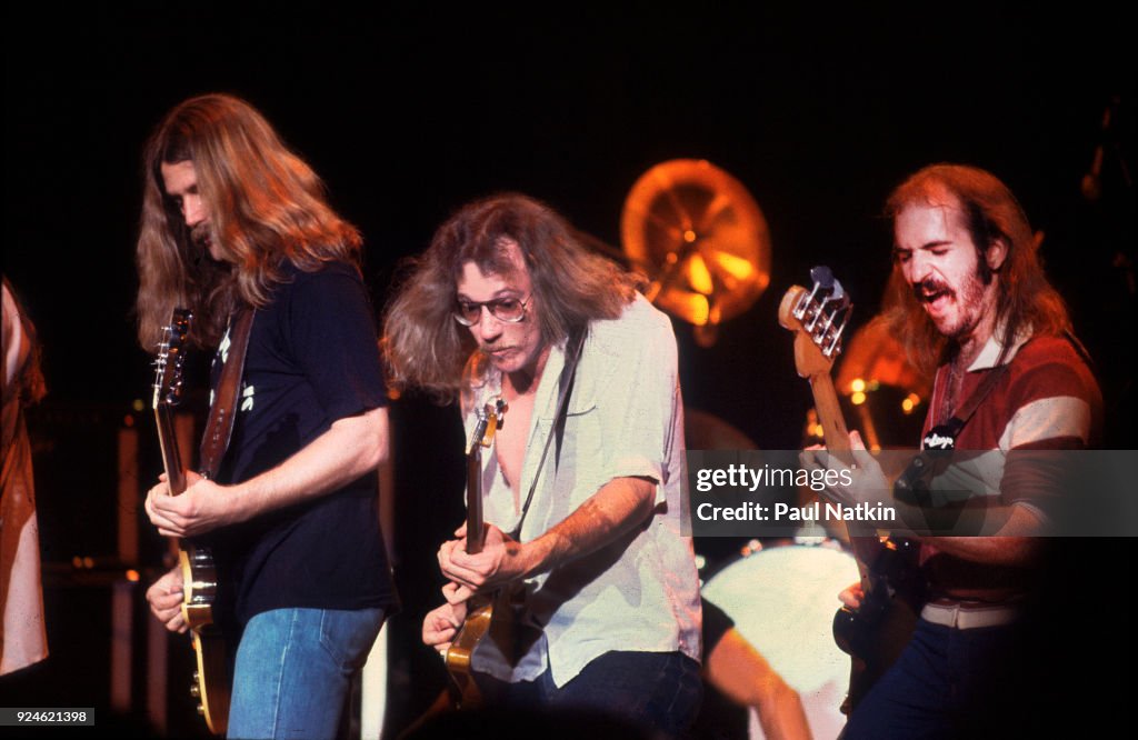Duane Roland The band Molly Hatchet, left to right, Duane Roland, Steve Holland ...
