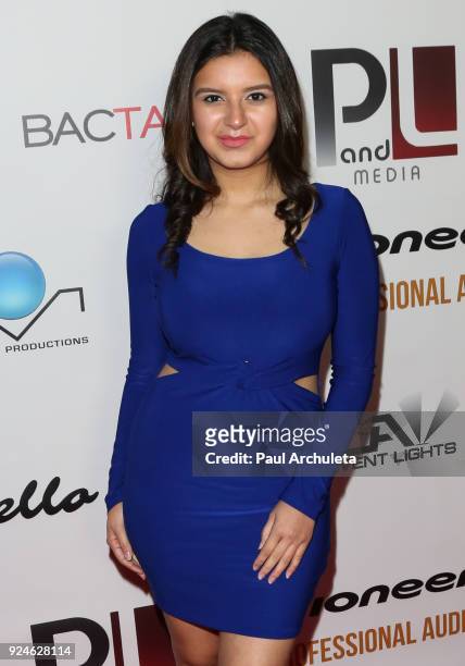 Actress Amber Romero attends the 'Gifting Your Spectrum' gala benefiting Autism Speaks on February 24, 2018 in Hollywood, California.