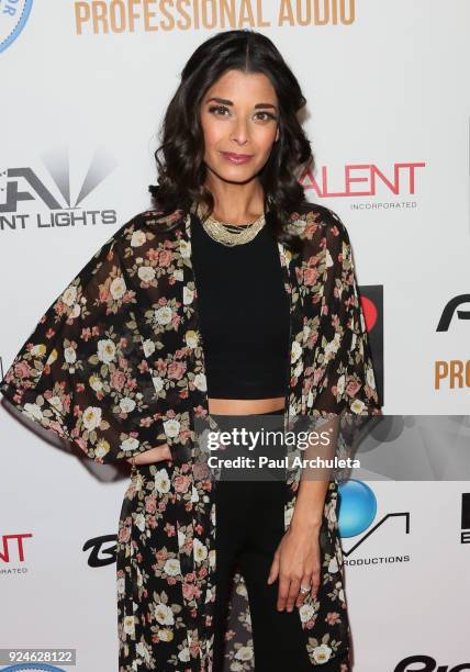 Actress Andrea Drepaul attends the 'Gifting Your Spectrum' gala benefiting Autism Speaks on February 24, 2018 in Hollywood, California.