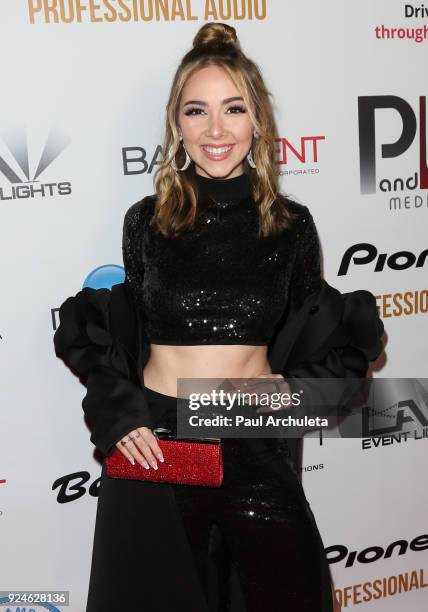 Actress Haley Pullos attends the 'Gifting Your Spectrum' gala benefiting Autism Speaks on February 24, 2018 in Hollywood, California.