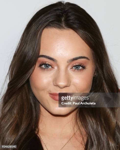 Actress Ava Allan attends the 'Gifting Your Spectrum' gala benefiting Autism Speaks on February 24, 2018 in Hollywood, California.