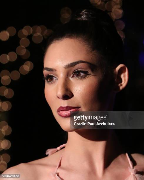 Actress Camila Banus walks the runway at the 'Gifting Your Spectrum' gala benefiting Autism Speaks on February 24, 2018 in Hollywood, California.