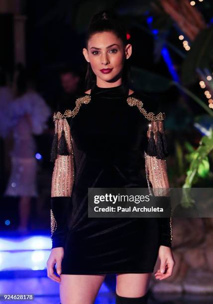 Actress Camila Banus walks the runway at the 'Gifting Your Spectrum' gala benefiting Autism Speaks on February 24, 2018 in Hollywood, California.