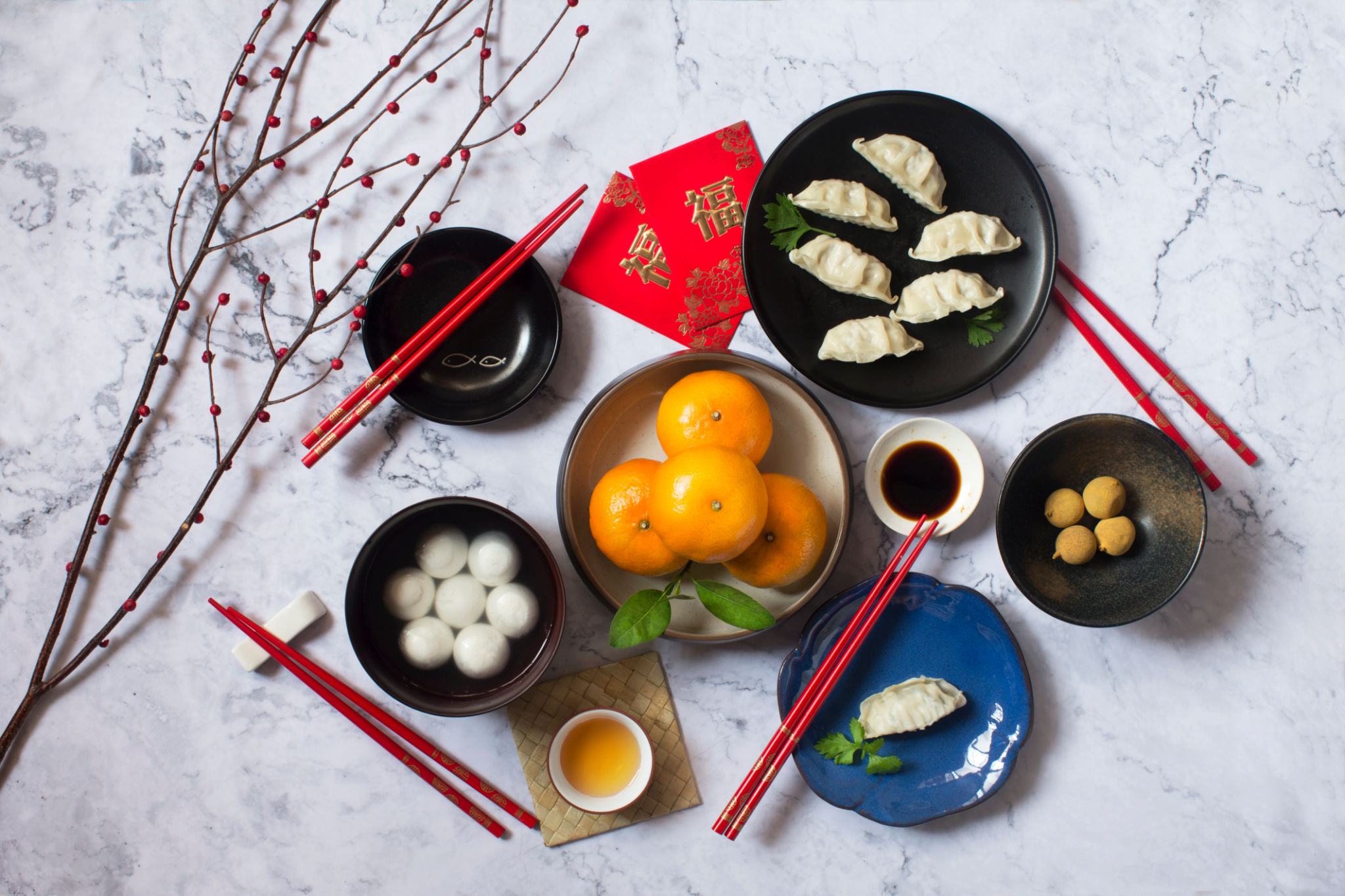tea and dumplings