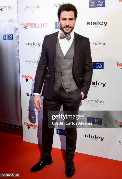 Alejandro Albarracin attends 'Fotogramas Awards' at Joy Eslava on February 26, 2018 in Madrid, Spain.