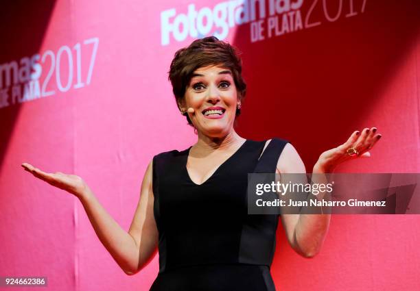Anabel Alonso attends 'Fotogramas Awards' gala at Joy Eslava on February 26, 2018 in Madrid, Spain.