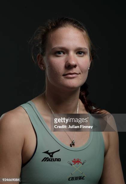 Kelsey Barolak of Cambridge University Women Boat Club poses for a portrait during the 2018 Cancer Research UK Boat Race Crew Announcement on...