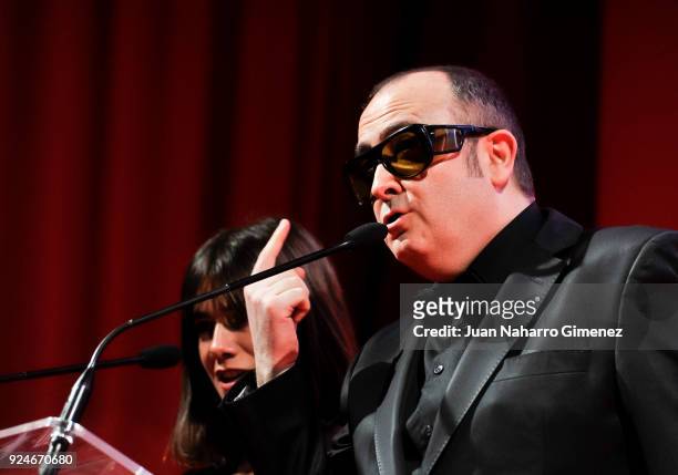 Carlos Areces attends 'Fotogramas Awards' gala at Joy Eslava on February 26, 2018 in Madrid, Spain.