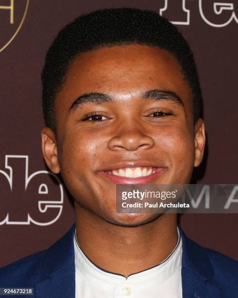 Actor Chosen Jacobs attends People's 'Ones To Watch' party at NeueHouse Hollywood on October 4, 2017 in Los Angeles, California.