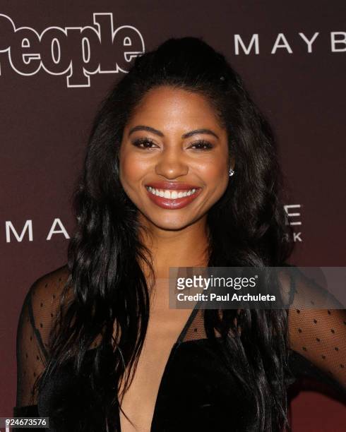 Actress Camille Hyde attends People's 'Ones To Watch' party at NeueHouse Hollywood on October 4, 2017 in Los Angeles, California.