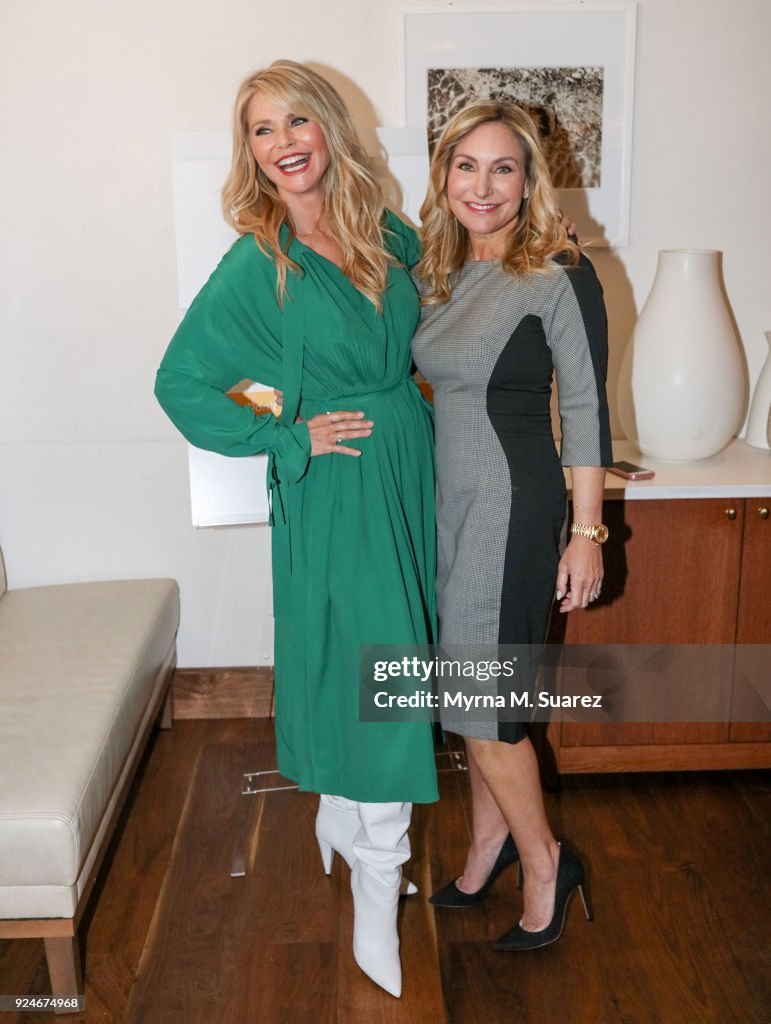 Christie Brinkley Moderates Panel Discussion On Female Empowerment