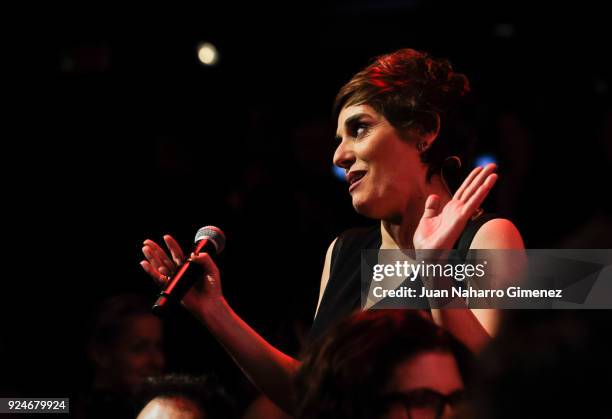 Anabel Alonso attends 'Fotogramas Awards' gala at Joy Eslava on February 26, 2018 in Madrid, Spain.