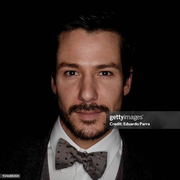 Actor Alejandro Albarracin attends the 'Fotogramas de Plata' awards at Joy Slava disco on February 26, 2018 in Madrid, Spain.