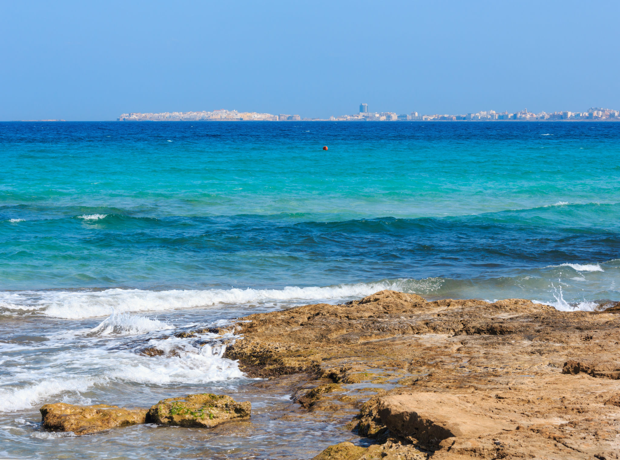 Beach Punta della Suina, Salento, Italy Beach Punta della Suina, Salento, Italy