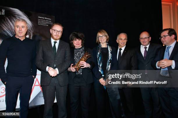 Director of the movie "120 Battement par minute" Robin Campillo, Co-Producer of the movie "120 Battement par minute" Hughues Charbonneau, Winner of...