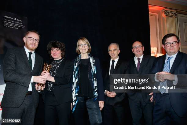 Co-Producer of the movie "120 Battement par minute" Hughues Charbonneau, Winner of the "Daniel Toscan du Plantier" Producer's Price, Marie-Ange...