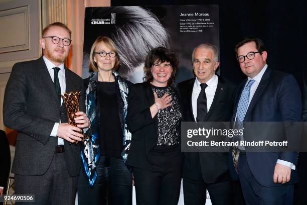 Co-Producer of the movie "120 Battement par minute" Hughues Charbonneau, Winner of the "Daniel Toscan du Plantier" Producer's Price, Marie-Ange...