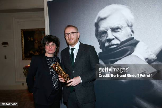 Winner of the "Daniel Toscan du Plantier" Producer's Price, Marie-Ange Luciani for "120 Battement par minute" and Co-Producer of the movie "120...