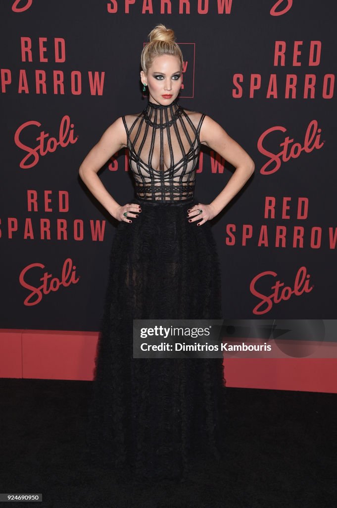 "Red Sparrow" New York Premiere