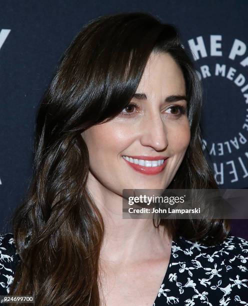 Actor Sara Bareilles attends The Paley Center for Media presents: Behind The Scenes: Jesus Christ Superstar Live In Concert at The Paley Center for...