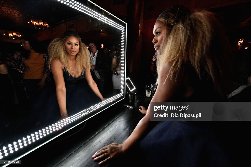 Laverne Cox At "Glam Masters" Premiere Event