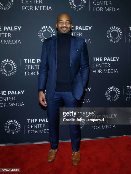 Actor Brandon Victor Dixon attends The Paley Center for Media presents: Behind The Scenes: Jesus Christ Superstar Live In Concert at The Paley Center...