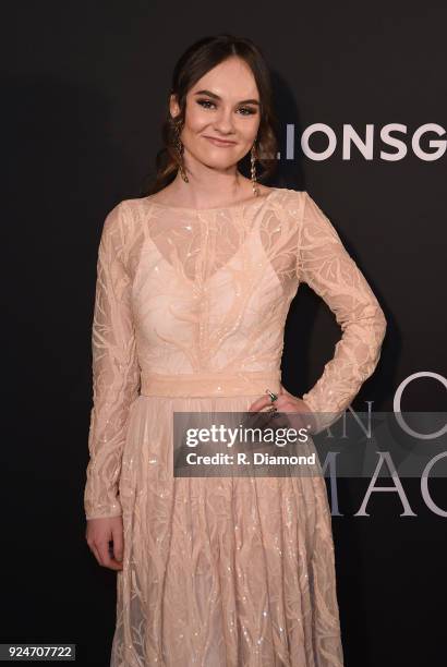 Actress Madeline Carroll attends the "I Can Only Imagine" premiere at Schermerhorn Symphony Center on February 26, 2018 in Nashville, Tennessee.