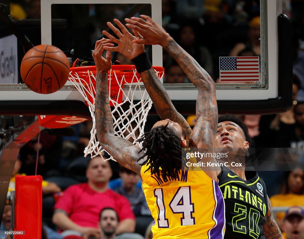 Los Angeles Lakers v Atlanta Hawks