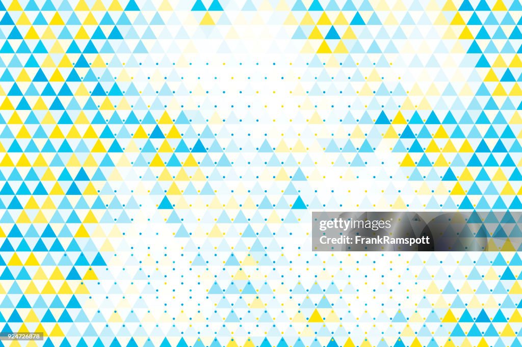 Morning Equilateral Triangle Pattern Horizontal High-Res Vector Graphic ...