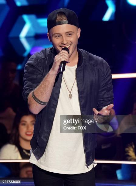 Challenger Josh Wyper in the Week Four episode of FOXs all-new singing competition series, THE FOUR: BATTLE FOR STARDOM airing Thursday, Jan. 25 on...