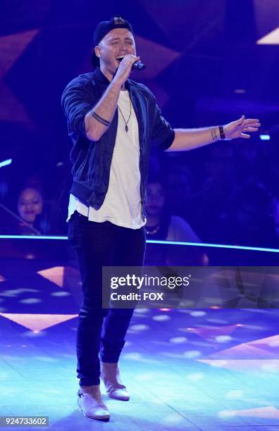 Challenger Josh Wyper in the Week Four episode of FOXs all-new singing competition series, THE FOUR: BATTLE FOR STARDOM airing Thursday, Jan. 25 on...