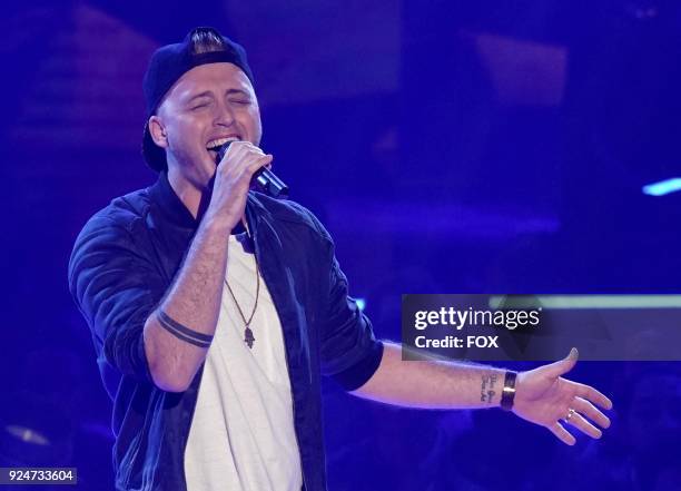 Challenger Josh Wyper in the Week Four episode of FOXs all-new singing competition series, THE FOUR: BATTLE FOR STARDOM airing Thursday, Jan. 25 on...