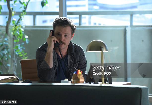 Clayne Crawford in the " Odd Couple" episode of LETHAL WEAPON airing on FOX.