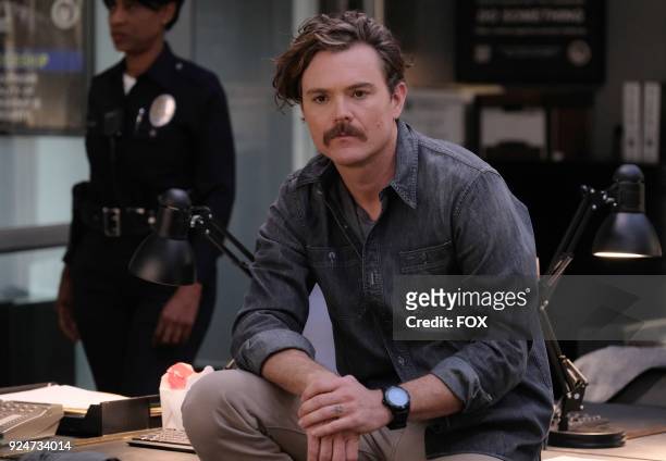 Clayne Crawford in the "Double Shot of Bailey's" episode of LETHAL WEAPON airing Tuesday, Jan. 16 on FOX.