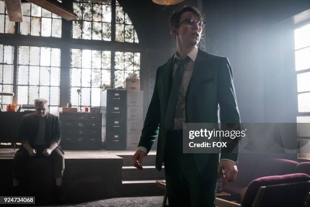 Drew Powell and Cory Michael Smith in the Pieces Of A Broken Mirror spring premiere episode of GOTHAM airing Thursday, Mar. 1 on FOX.